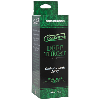 Goodhead Deep Throat Spray Mystical Mint 2oz